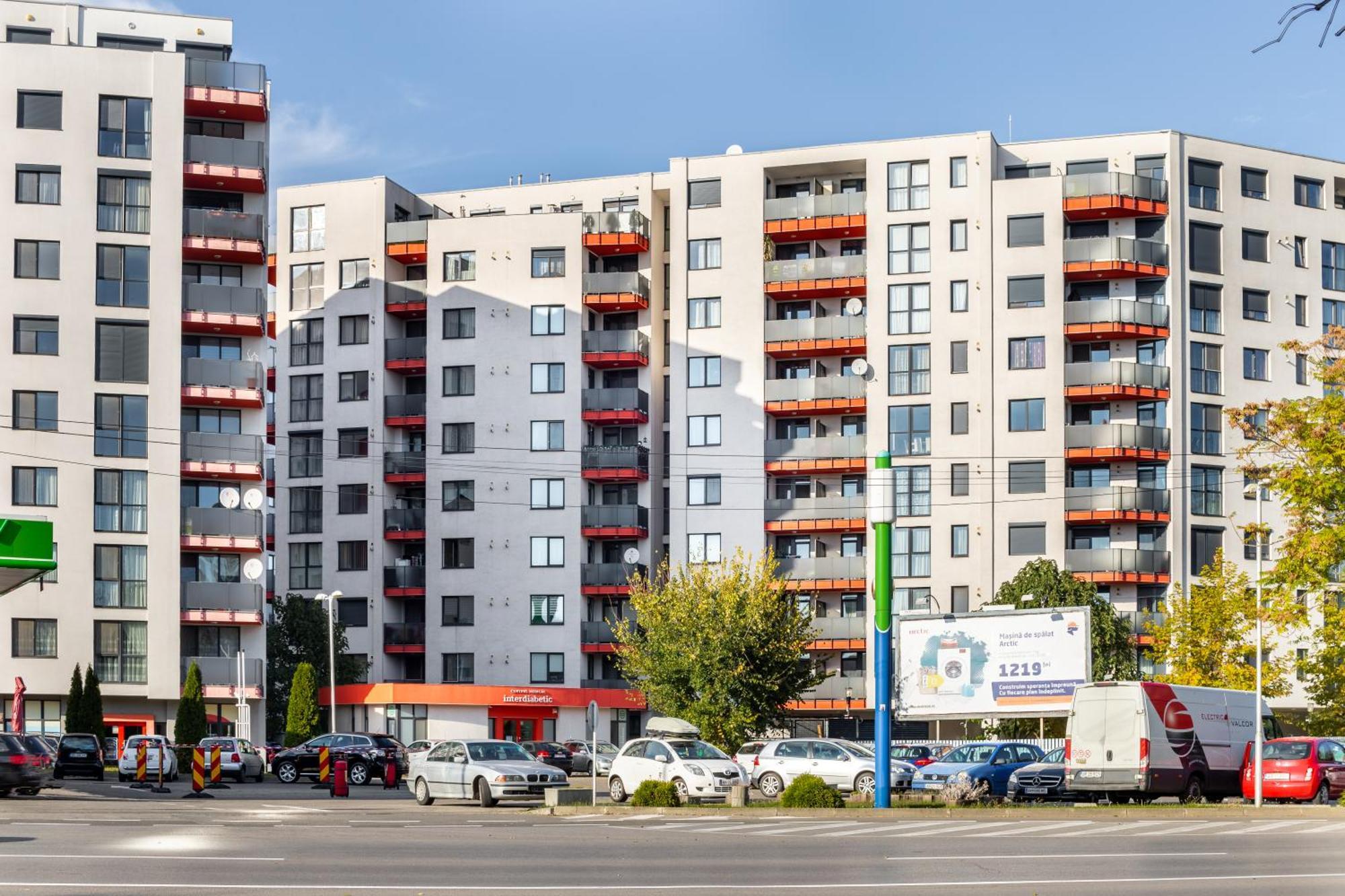 Ari Blue Apartment Ared In Kaufland Complex Arad Exteriör bild