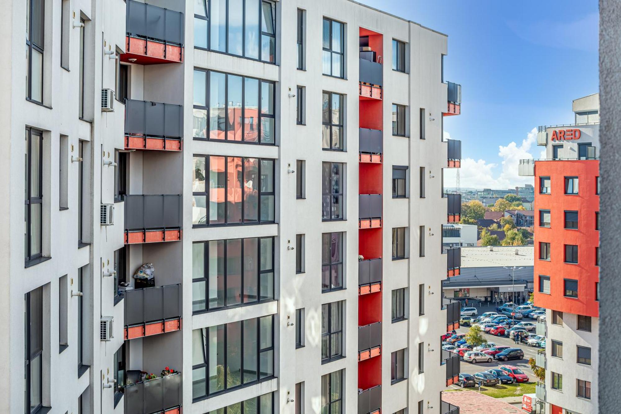 Ari Blue Apartment Ared In Kaufland Complex Arad Exteriör bild